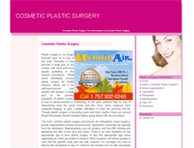 Tablet Screenshot of cosmetic-plastic-surgery.org